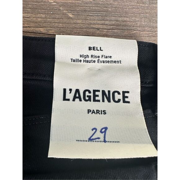 NWT- L’Agence High Rise Flare Jeans, size 29 - Picture 8 of 8